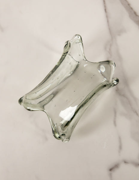 Proenza Schouler Rare Large Artisanal Glass Cuff Bracelet