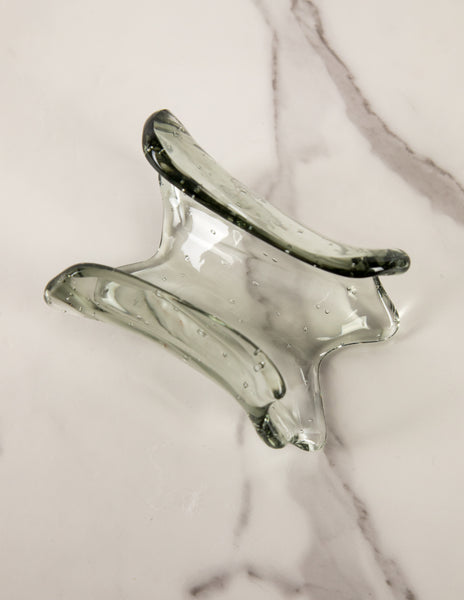 Proenza Schouler Rare Large Artisanal Glass Cuff Bracelet