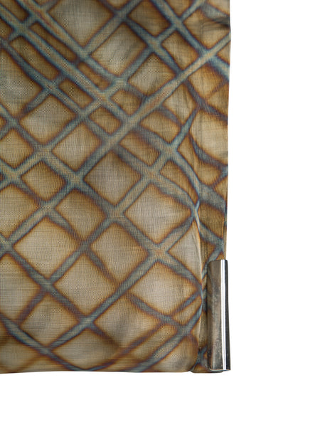 Bo's Art Vintage Hand-Torched Stainless Steel Mesh Handbag