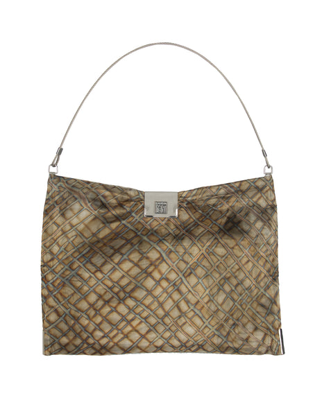 Bo's Art Vintage Hand-Torched Stainless Steel Mesh Handbag