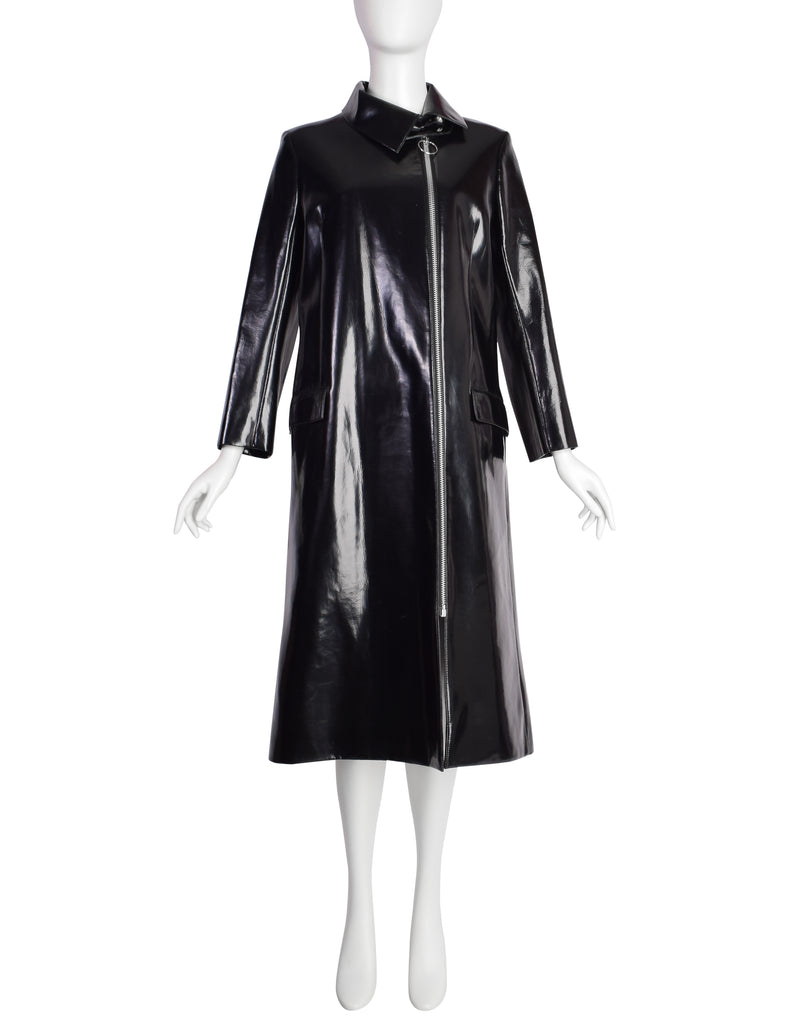 Pierre Cardin Vintage c. 1967-1969 Space Age Mod Black Oil