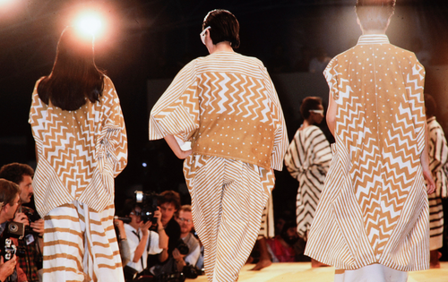Issey Miyake Vintage SS 1985 Phenomenal Red and White