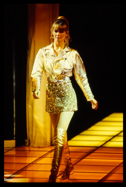 Gianni Versace Vintage AW 1994 Gold Embossed Leather Moto Jacket