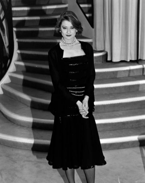 Chanel Vintage AW 1983 Rare Black Pleated Silk Sequin Dress and Chanel Vintage AW 1983 Rare Black Pleated Silk Sequin Dress and