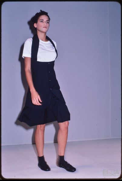 Comme des Garcons Vintage SS 1987 Denim Under Bust Halter Top