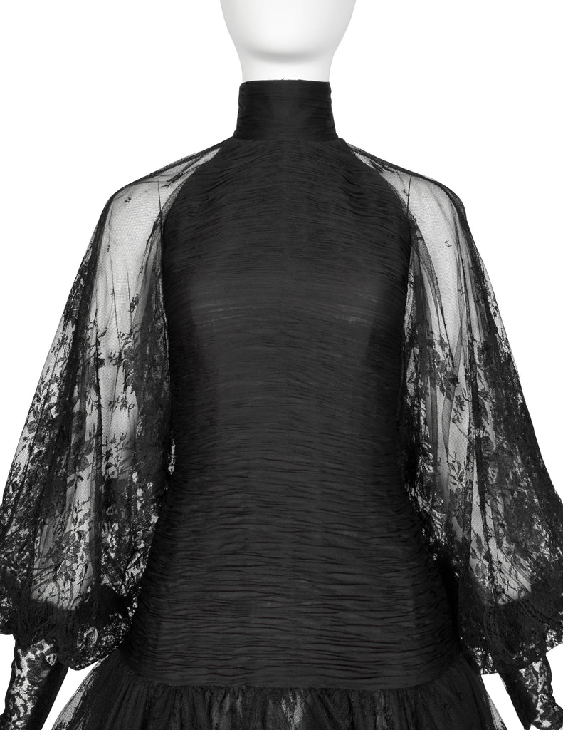 valentino sheer lace dress $9800 Valentino Women Black Sheer Silk Lace Floral Open-Back Gown Dress Size 38