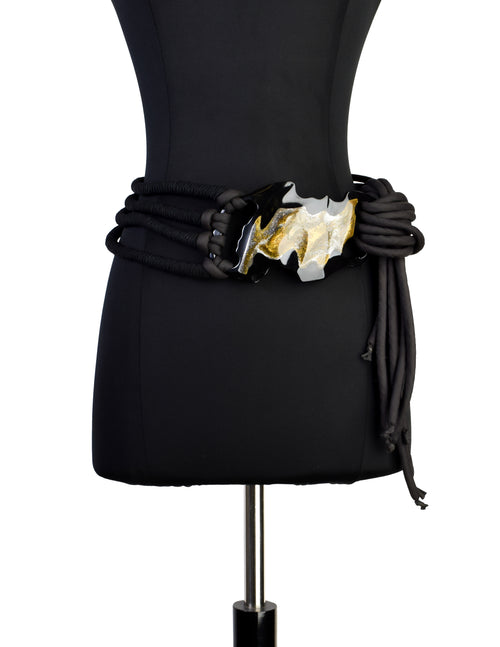 Black Ice Dress avantgarde Fashion-unique Dress-women Black
