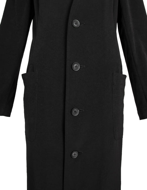 Yohji Yamamoto Pour Homme Vintage AW 2005 Black Rayon Cardigan