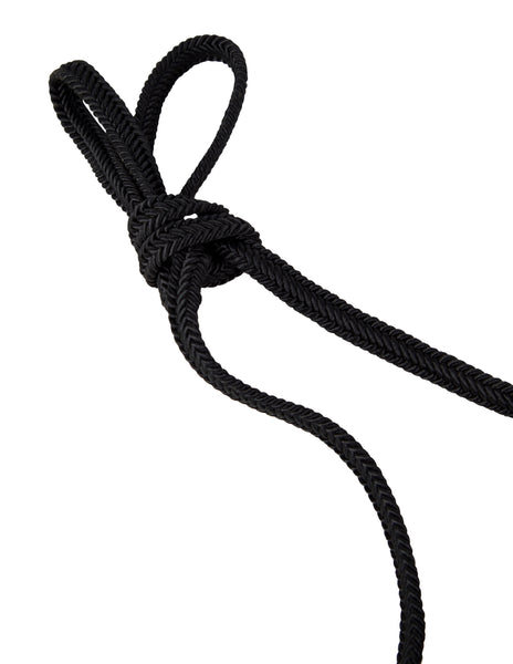 Yves Saint Laurent Vintage Golden Dove Black Suede Bag