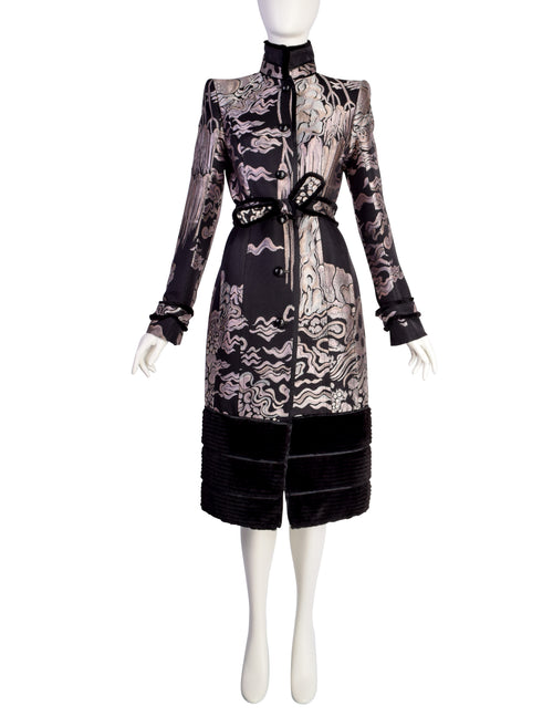 Yves Saint Laurent by Tom Ford Vintage AW2004 Iconic Chinoiserie Sceni –  Amarcord Vintage Fashion
