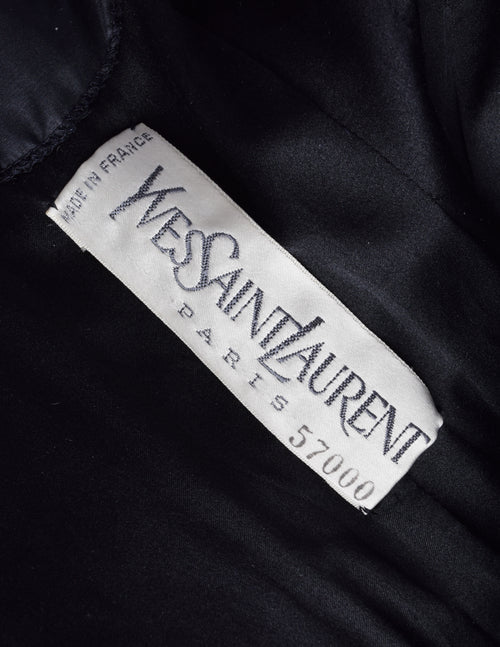 イヴサンローランYves Saint Laurent グレンチェックツータック