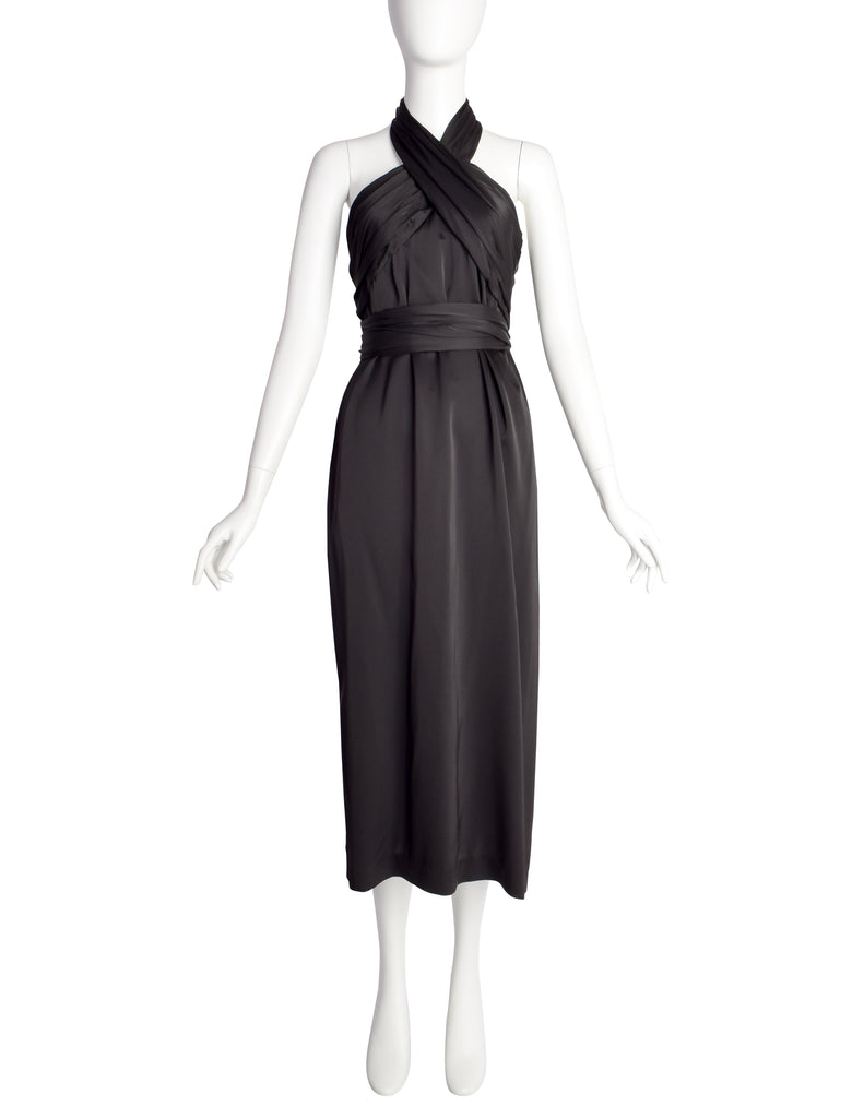 Dries van noten black dress deals