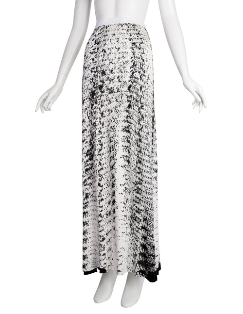 Maison Martin Margiela Vintage SS 1996 Black White Sequin Trompe L