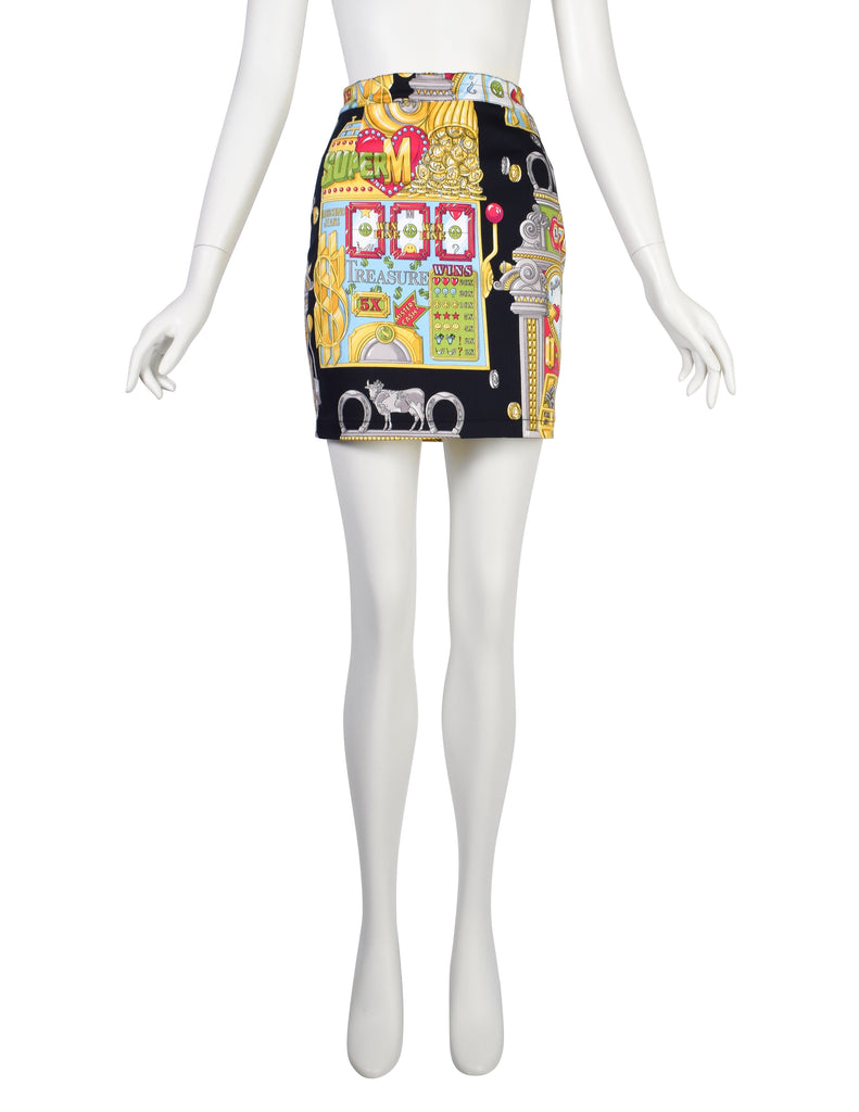 Moschino Vintage Multicolor Lucky Jackpot Casino Slot