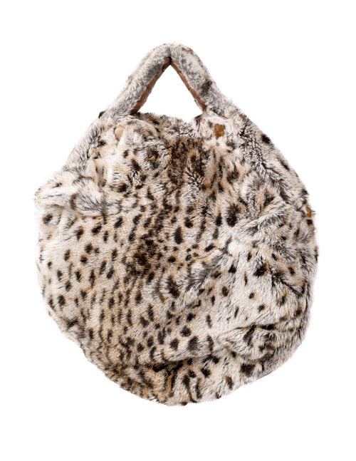 Vivienne Westwood Vintage AW 1989 Soft Round Leopard Faux Vivienne Westwood Vintage AW 1989 Soft Round Leopard Faux