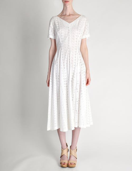 Vintage eyelet dress on sale