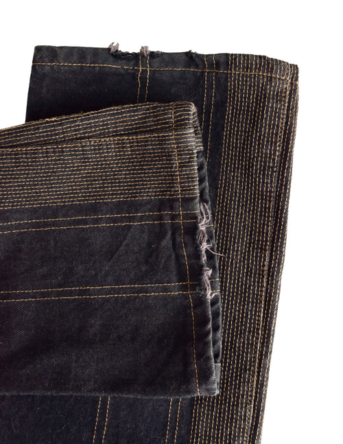 【Archive 00s】Alexander Mcqueen MCQ denim McQ Alexander McQueen Straight Jeans in Blue Black | eBay