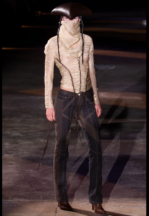 Alexander McQueen Vintage AW 2002 Iconic Supercalifragilistic