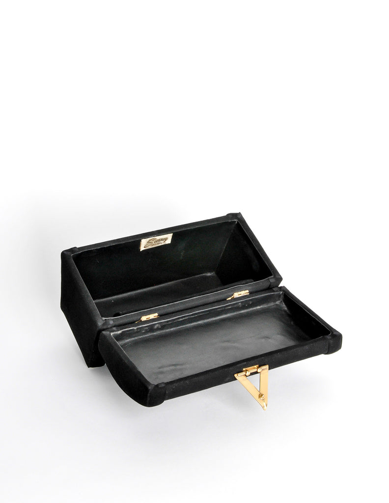 Surrey Vintage 1960s Black Box Handbag – Amarcord Vintage Fashion