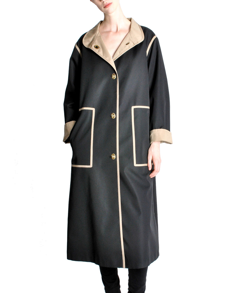 Black and tan coat on sale