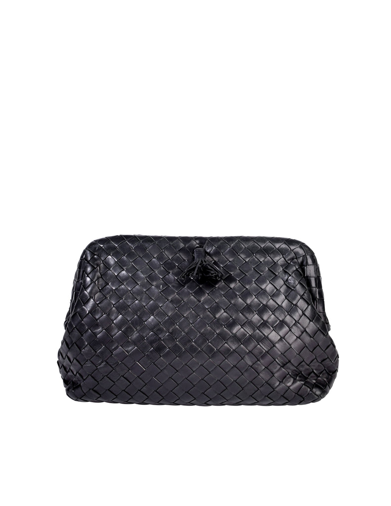 Chanel Black Caviar Leather 'Monte Carlo' Clutch - Chanel