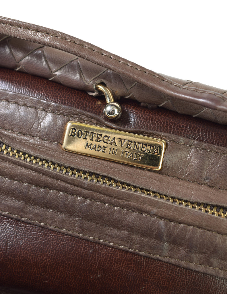 BOTTEGA VENETA- Vintage Hobo Intrecciato Brown – thevintagecaffe