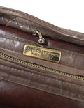 Vintage 80s Bottega Veneta Leather Woven Intrecciato Shoulder Duffel B –  Mint Market