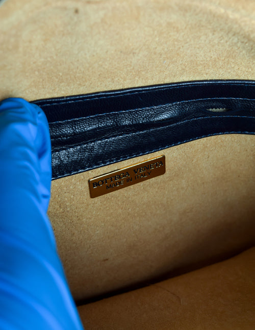 Bottega Veneta Vintage Intrecciato Multicolor Woven Leather