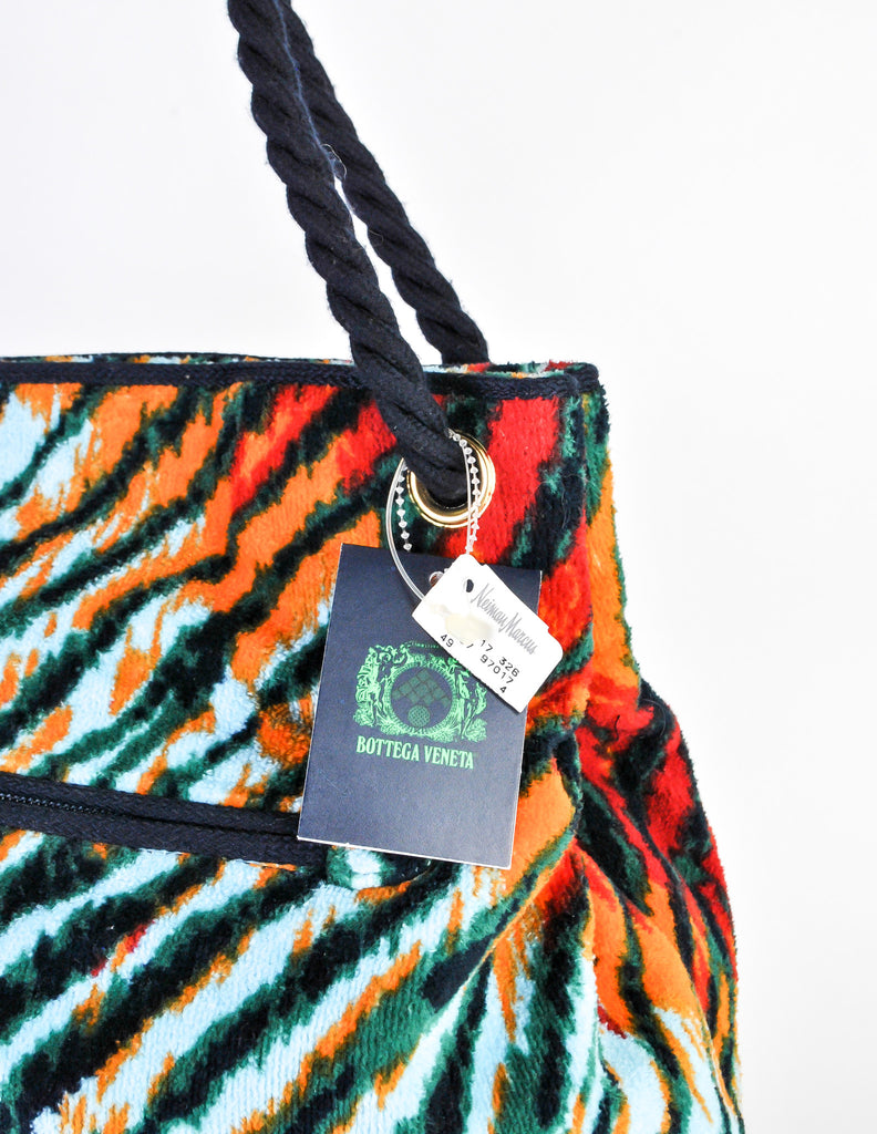 Bottega Veneta Vintage Colorful Striped Terry Cloth Bag – Amarcord Vintage  Fashion