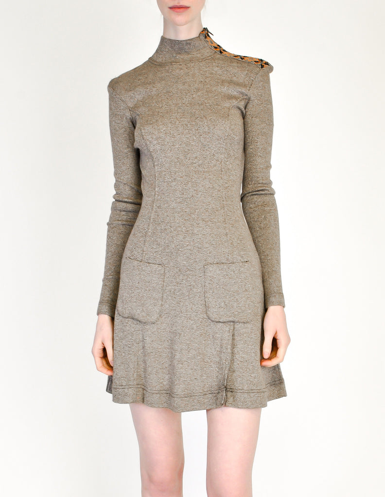 Embroidered sales sweater dress