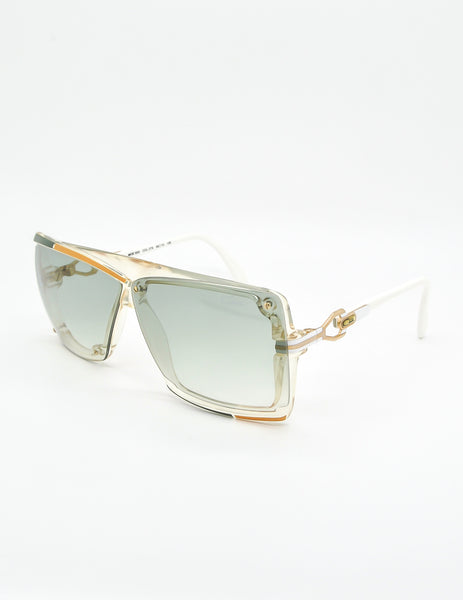 Cazal Vintage Green and Yellow Sunglasses 859 276