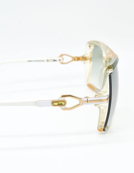 Cazal Vintage Green and Yellow Sunglasses 859 276