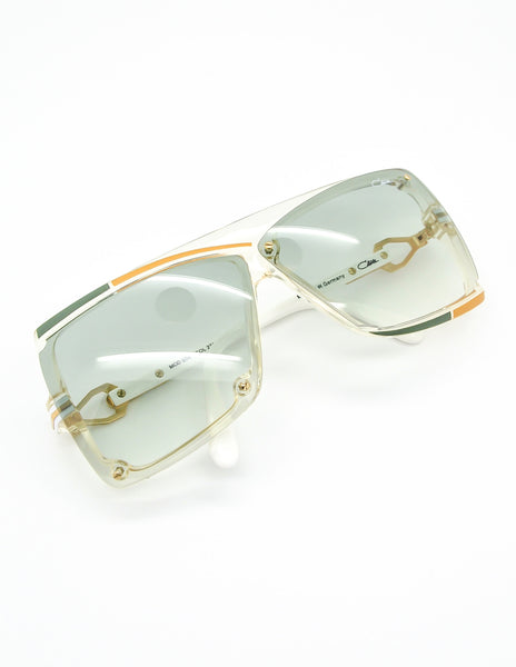 Cazal Vintage Green and Yellow Sunglasses 859 276