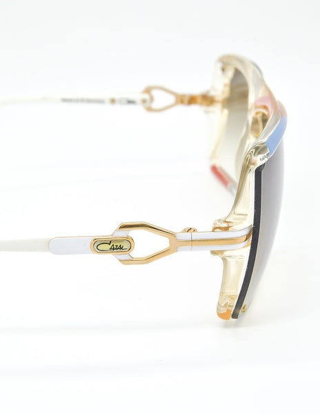 Cazal Vintage Red and Blue Sunglasses 859 278
