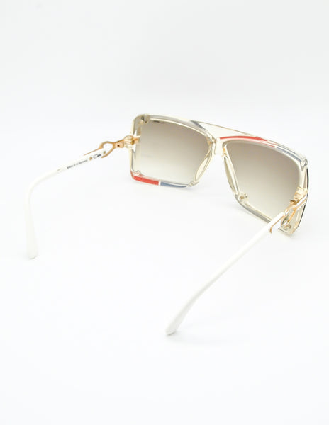 Cazal Vintage Red and Blue Sunglasses 859 278