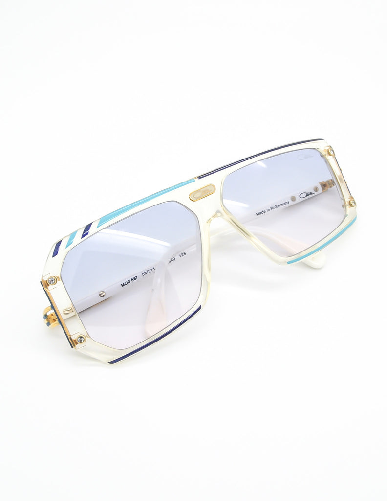 Blue cazal store sunglasses