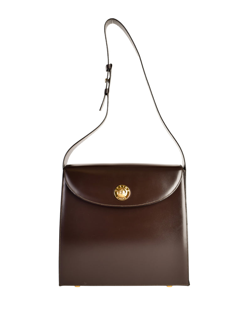 Vintage Celine logo Bag - Brown