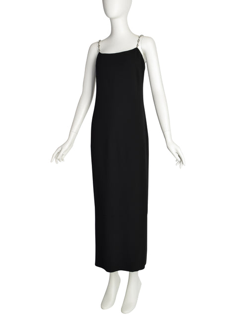 chanel 90s chain dress 90s Chanel