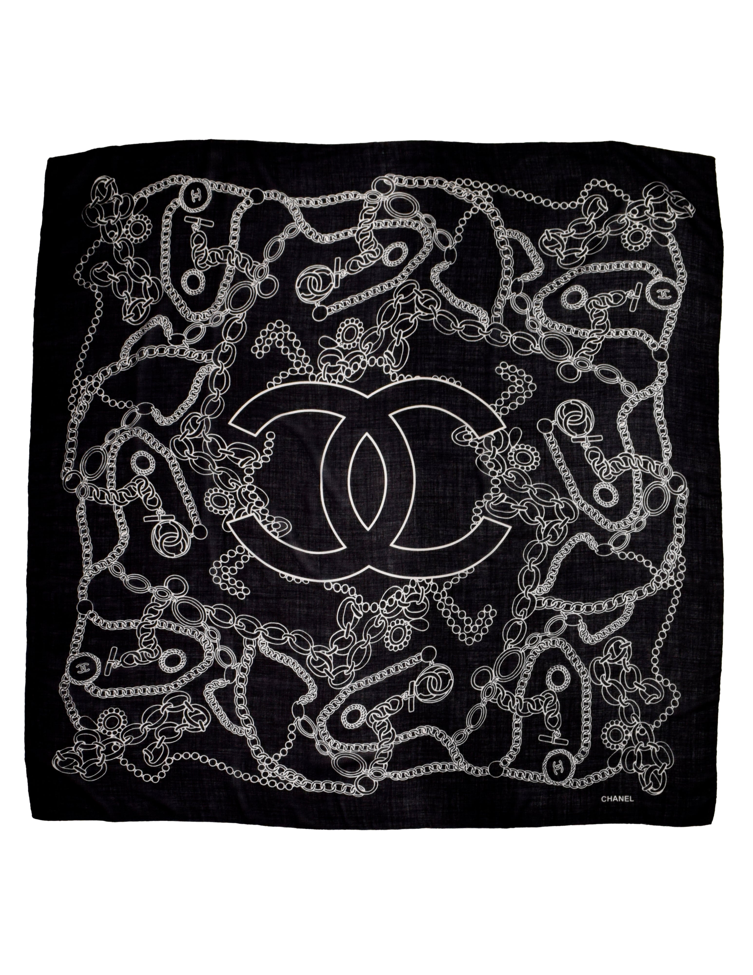 【CHANEL】★Vintage★CC カシミア スカーフ BUYMA VINTAGE 中古 【CHANEL】☆Vintage☆CC カシミア 両面
