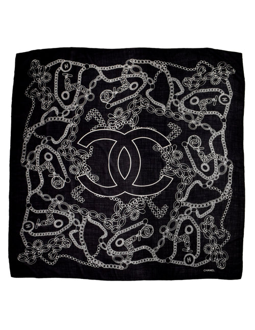 CHANEL Silk Scarves & Wraps Red for Women for sale