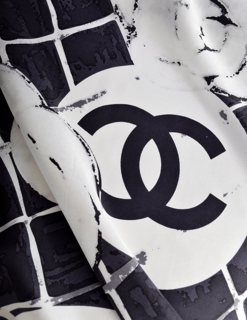 Chanel Camellia Silk Scarf Face Mask – Ladybag International