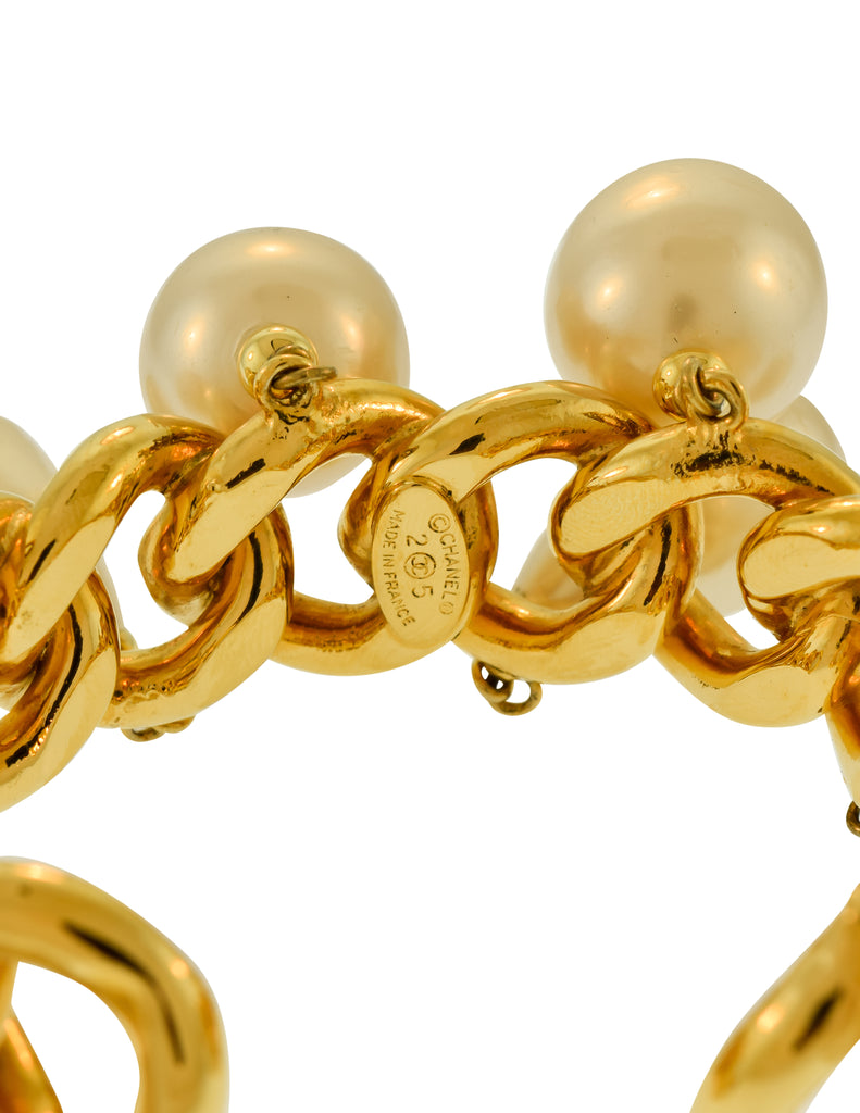 Chanel Gold Bracelet Etsy #69 Chanel Gold Bracelet Etsy