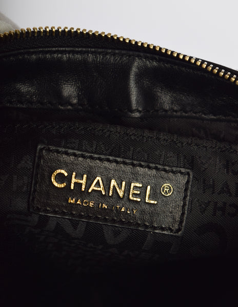 Chanel Vintage Precious Symbols Needlepoint Clutch Bag