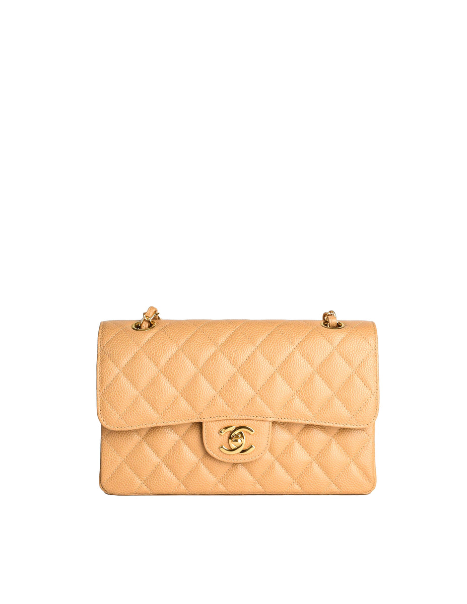 Chanel Vintage Fuchsia Pink Quilted Caviar 2.55 Medium Classic Double –  Amarcord Vintage Fashion