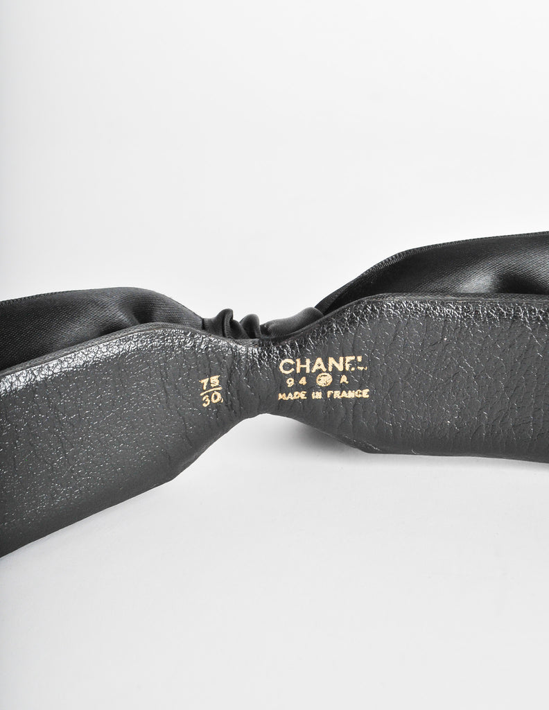 Chanel Black Satin Bow Hair Clip  Accessories, Fashion accessories, Hair  accessories