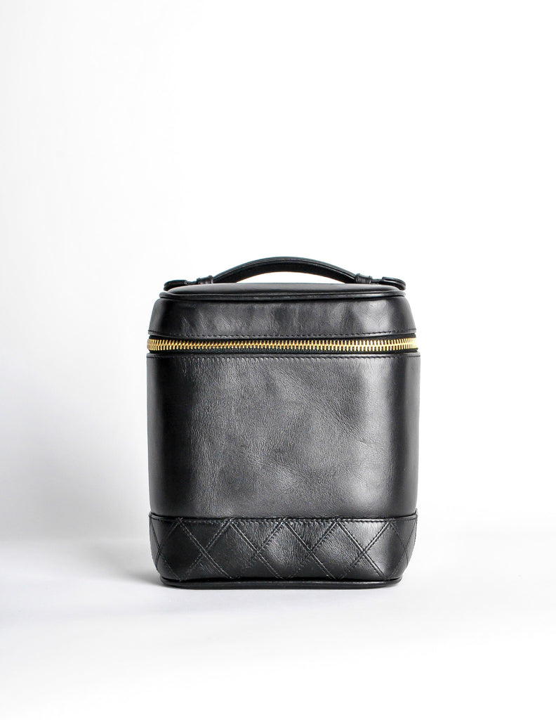 Vintage chanel makeup bag best sale