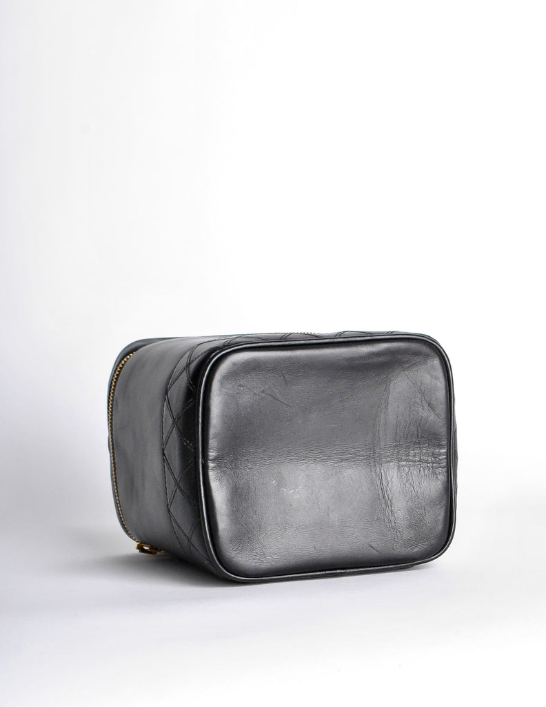 Chanel Vintage Black Cosmetic Case – Amarcord Vintage Fashion