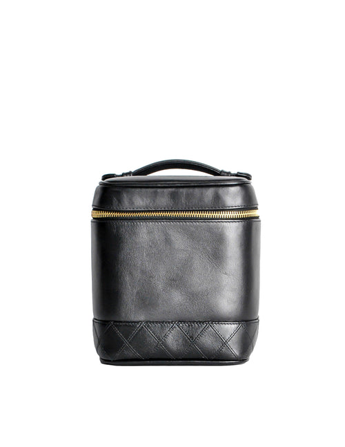 Chanel Vintage Black Cosmetic Case – Amarcord Vintage Fashion