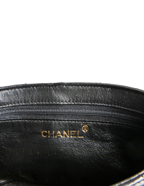 small black chanel wallet