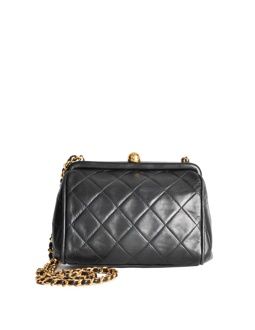 Chanel 2005 Black Origami Quilted Tote Bag · INTO